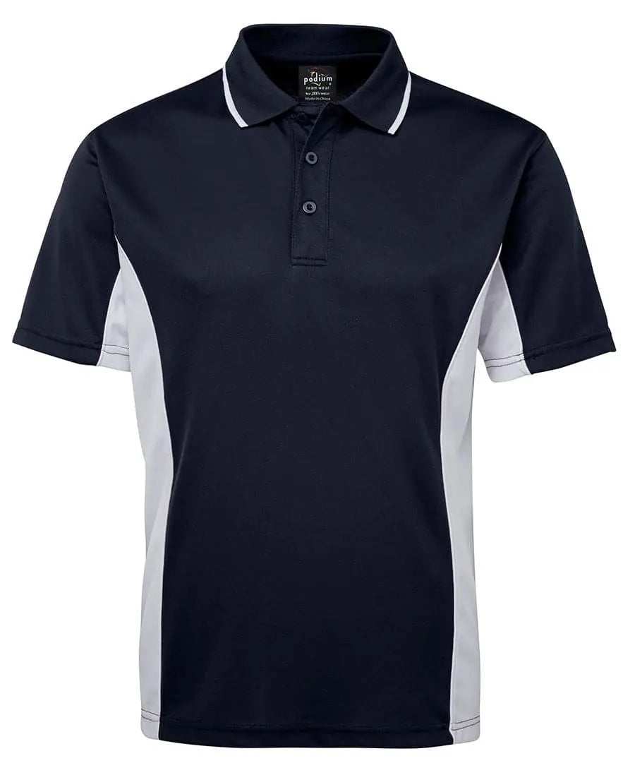 JB'S Contrast Polo 7PP - Simply Scrubs Australia Navy-White-5XL